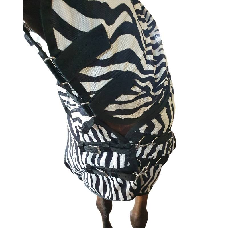 Fly Sheet & Neck Solo Zebra
